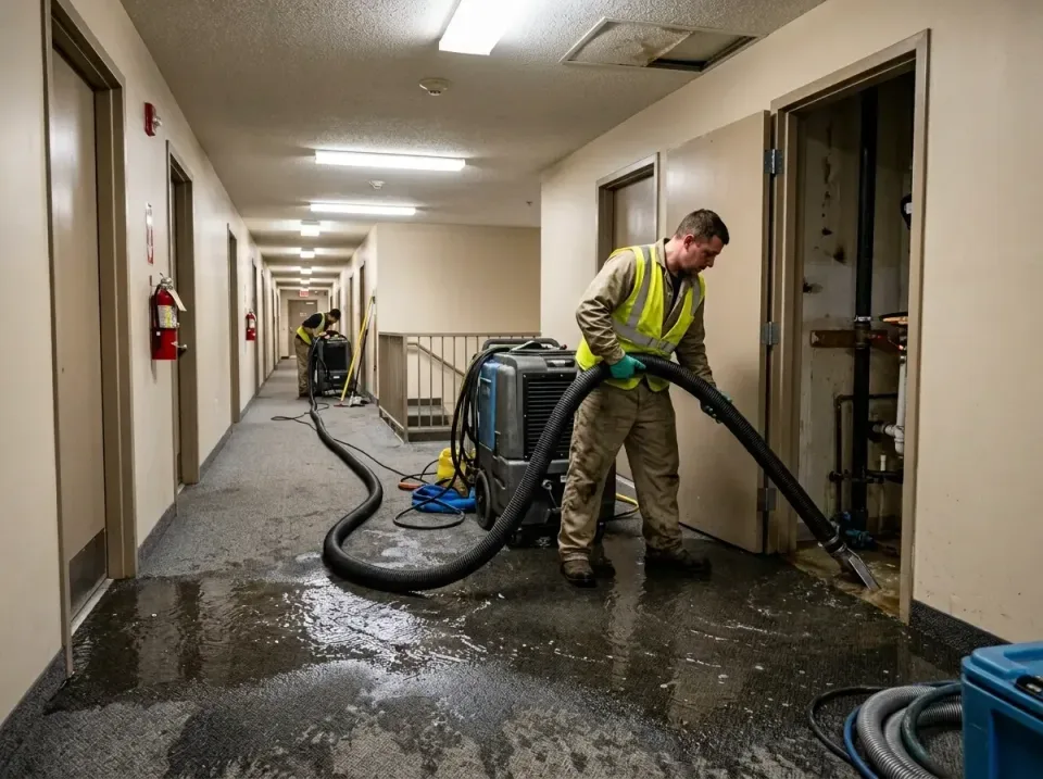 multi-unit-apartment-hallway-f-005 — frequently asked questions, Emergency Burst Pipe Water Extraction & Removal in Strongsv…